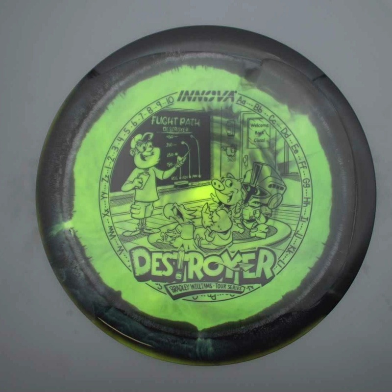 Innova Halo Star Destroyer with Bradley Williams – Star Team Tour Series 2025 Stamp – 159.2g – Green
