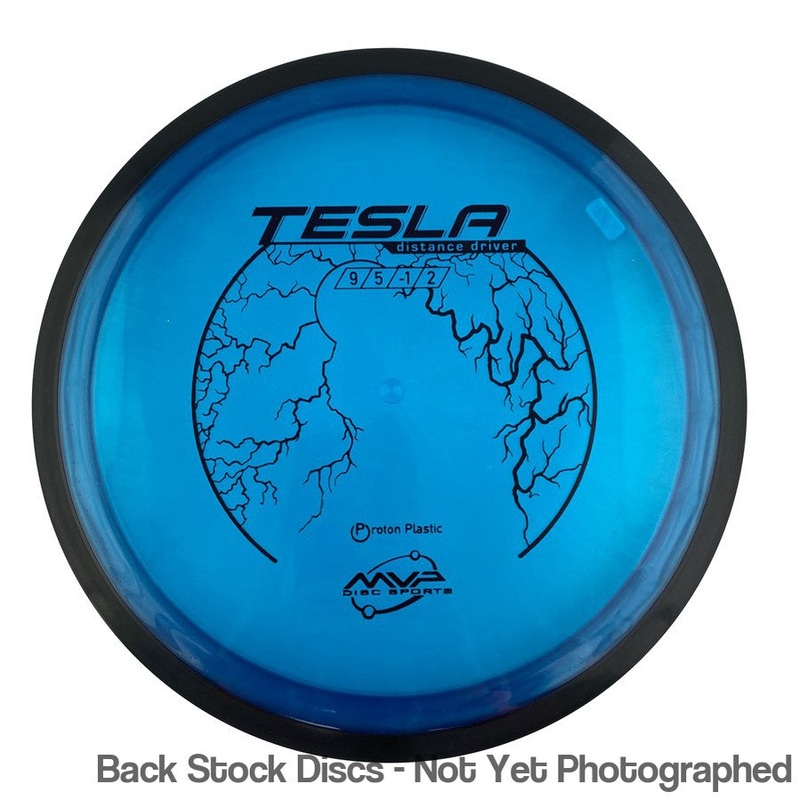 MVP Proton Tesla Distance Driver (Stock Stamp) [Back Stock Inventory – Disc and Stamp Color WILL VARY]
