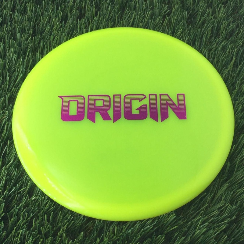 Discmania Evolution NEO Origin with Big Bar Stamp – 172g – Translucent Yellow