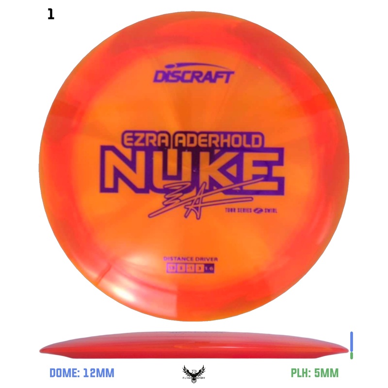 Discraft Ezra Aderhold 2025 Tour Series Z Swirl Nuke