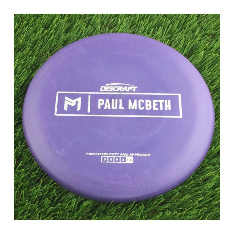 Discraft Jawbreaker/Rubber Blend Kratos with Paul McBeth Prototype Stamp – 174g – Solid Purple