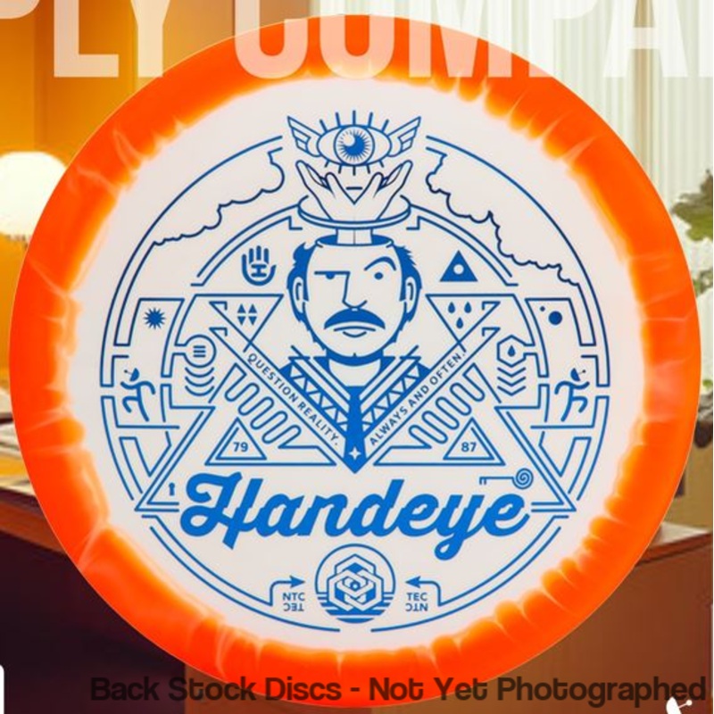 Dynamic Discs Fuzion Ice Orbit Vandal Fairway Driver with Meditate – Handeye Supply Co Stamp [Back Stock Inventory – Disc and Stamp Color WILL VARY]