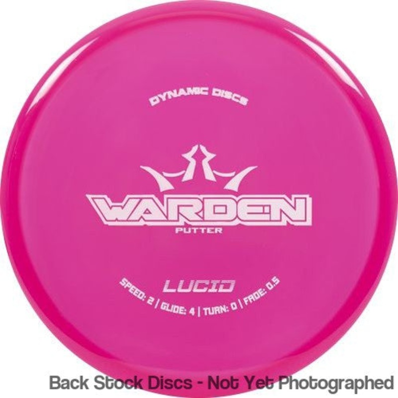 Dynamic Discs Lucid Warden Putter (Stock Stamp) [Back Stock Inventory – Disc and Stamp Color WILL VARY]
