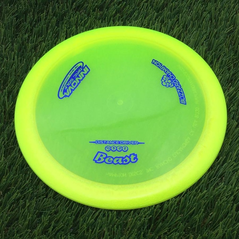Innova Champion Blizzard Beast – 145g – Translucent Yellow