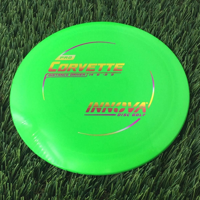 Innova Pro Corvette with Burst Logo Stock Stamp – 170g Green