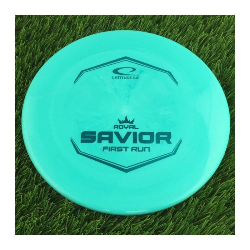 Latitude 64 Royal Grand Savior with First Run Stamp – 173g – Solid Aqua Green
