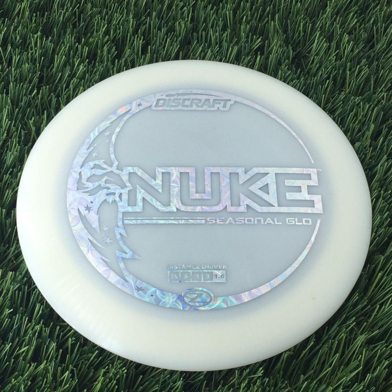 Discraft Seasonal Glow Elite Z Nuke – 174g White
