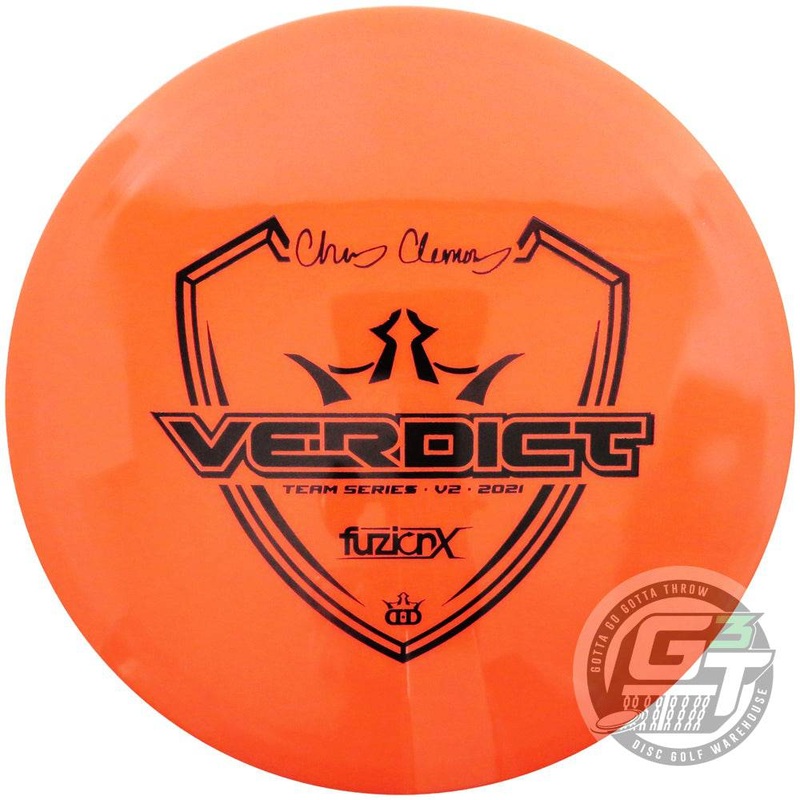 Dynamic Discs Limited Edition 2021 Team Series V2 Chris Clemons Fuzion-X Verdict Midrange Golf Disc