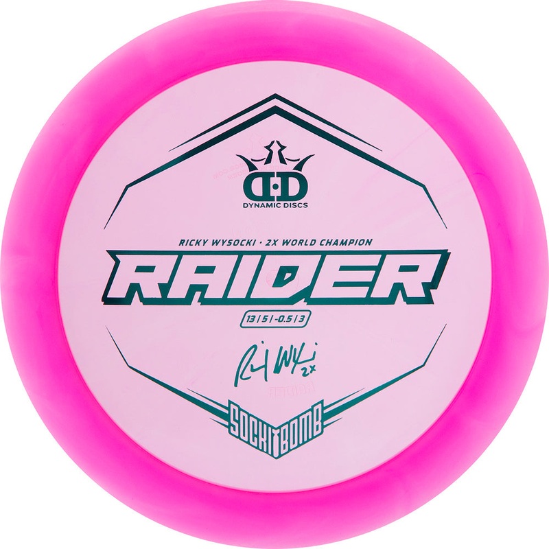 Dynamic Discs Lucid-Ice Raider – Sockibomb Stamp