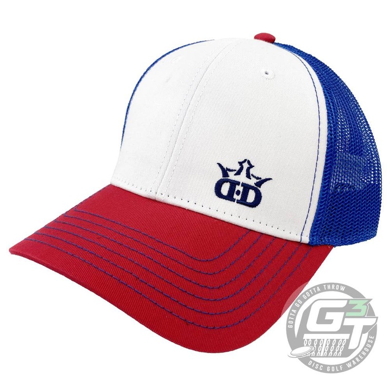 Dynamic Discs Standard D’s Logo Snapback Mesh Disc Golf Hat