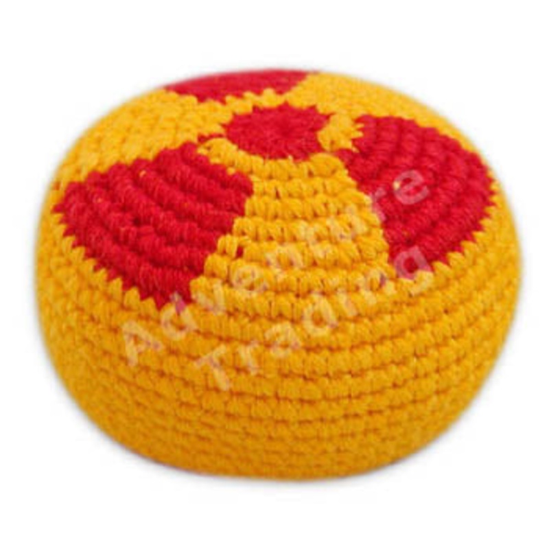 Guatemalan Crochet Footbag – Radioactive