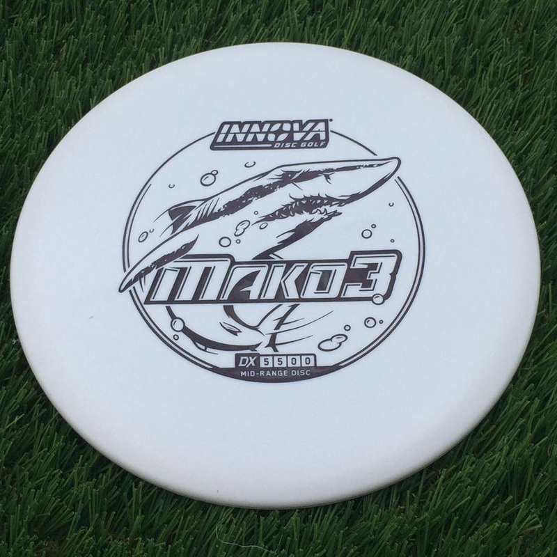 Innova DX Mako3 with Burst Logo Stock Stamp – 145.1g – White