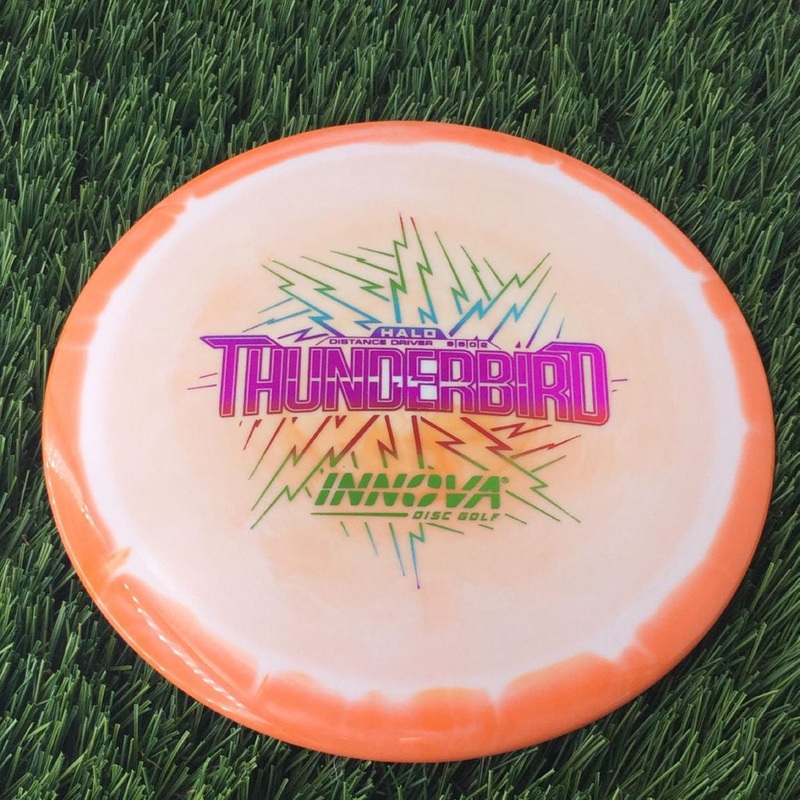 Innova Halo Star Thunderbird with Burst Logo Stock Stamp – 172g Orange