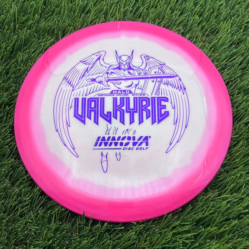 Innova Halo Star Valkyrie with Burst Logo Stock Stamp – 149.83g – Pink