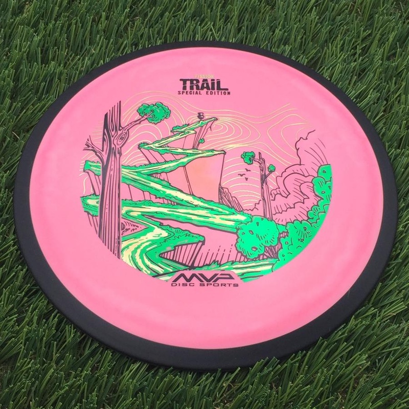 MVP Fission Trail with Special Edition Trail Art by John Dorn Stamp – 168.24g – Pink