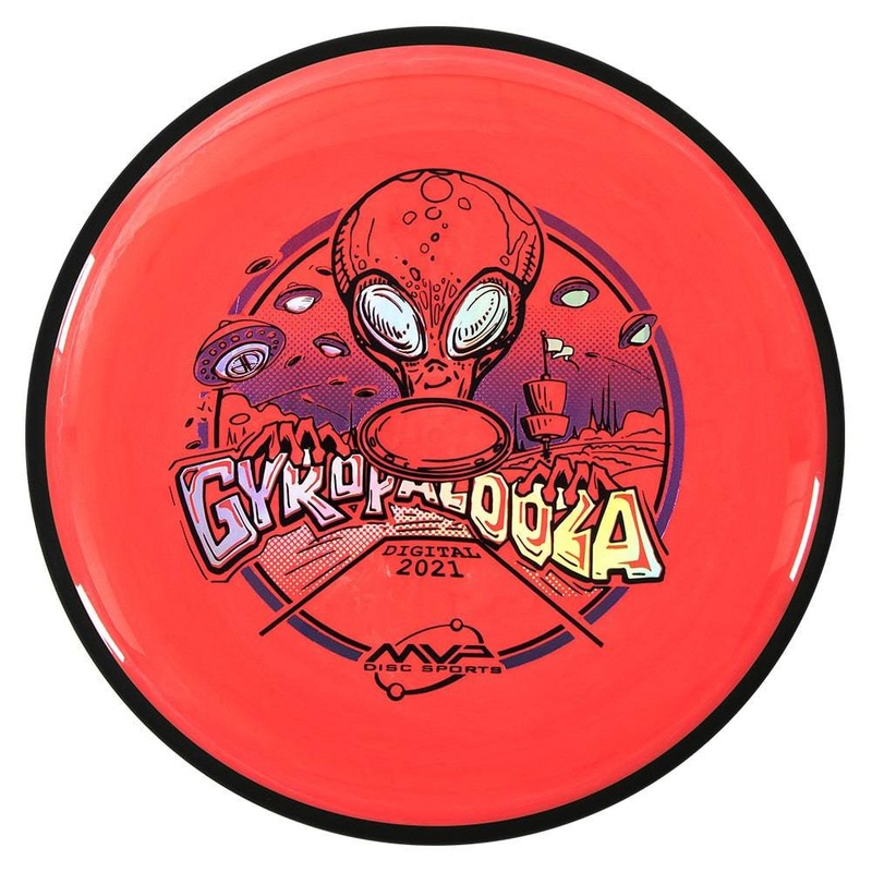 MVP Limited Edition 2021 GYROpalooza Neutron Uplink Midrange Golf Disc