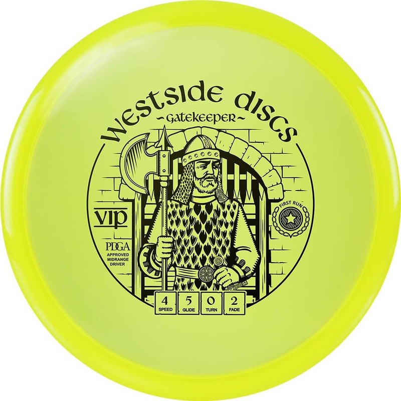 Westside First Run VIP Gatekeeper Midrange Golf Disc
