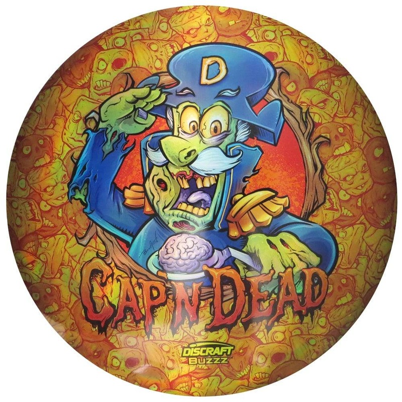 Discraft Full Foil Cap N Dead SuperColor ESP Buzzz Midrange Golf Disc