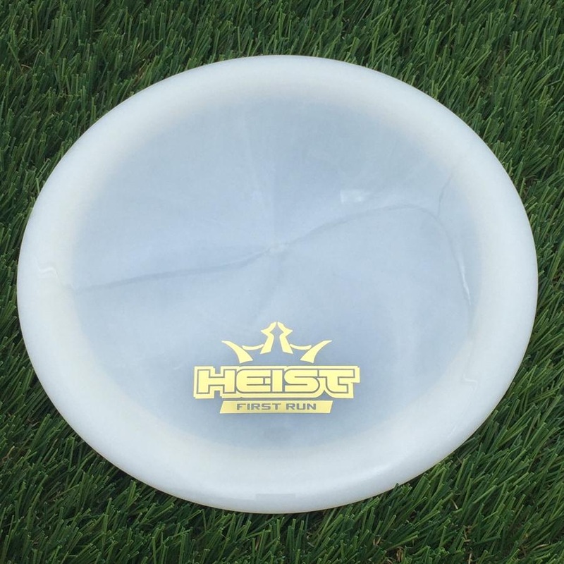 Dynamic Discs Lucid Heist with First Run Stamp – 173.86g – White