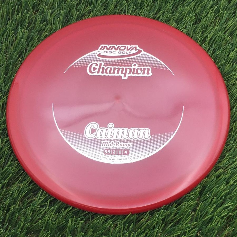 Innova Champion Caiman with Circle Fade Stock Stamp – 164.08g – Red