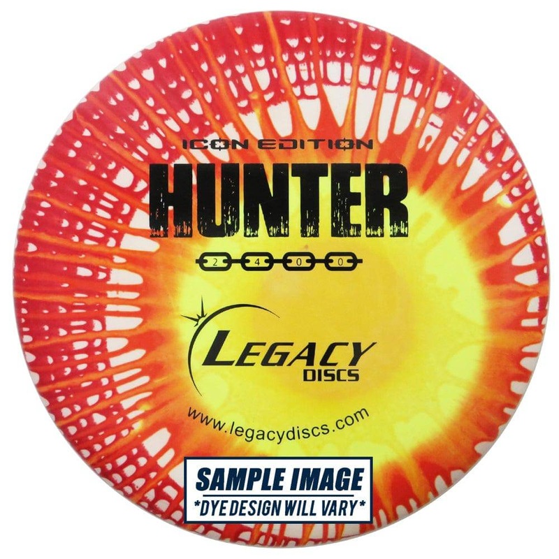 Legacy Tie-Dye Icon Edition Hunter Putter Golf Disc
