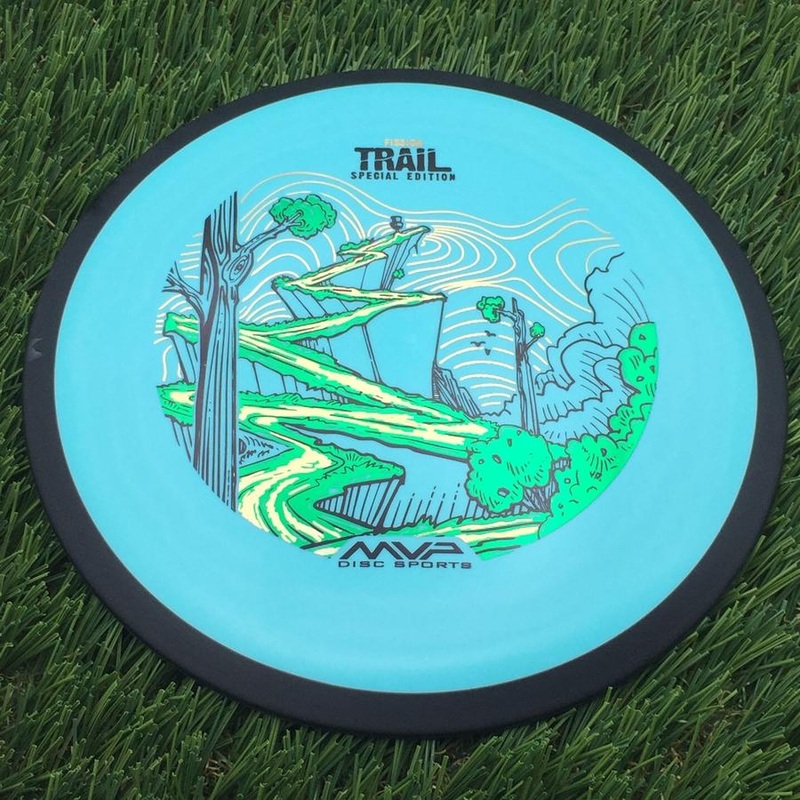 MVP Fission Trail with Special Edition Trail Art by John Dorn Stamp – 168.37g – Turquoise Green