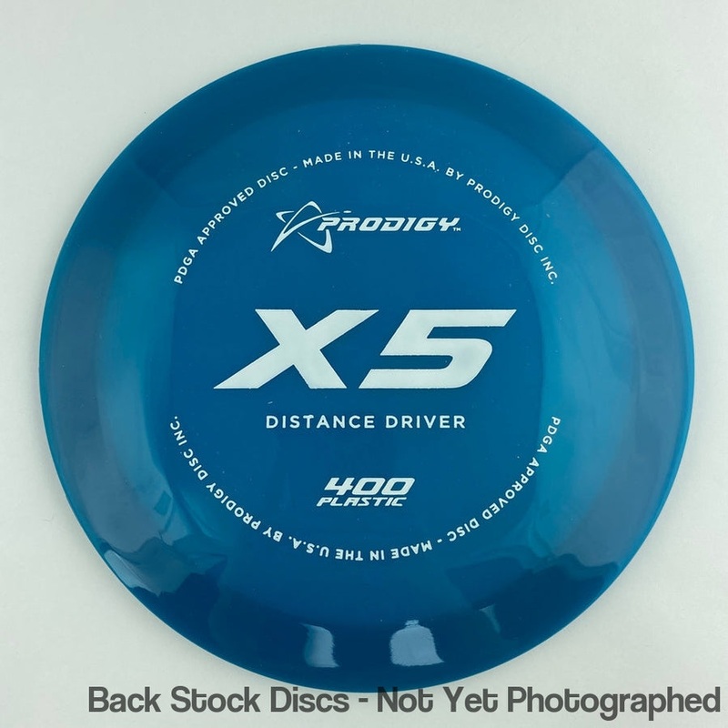 Prodigy 400 X5 Distance Driver (Stock Stamp) [Back Stock Inventory – Disc and Stamp Color WILL VARY]
