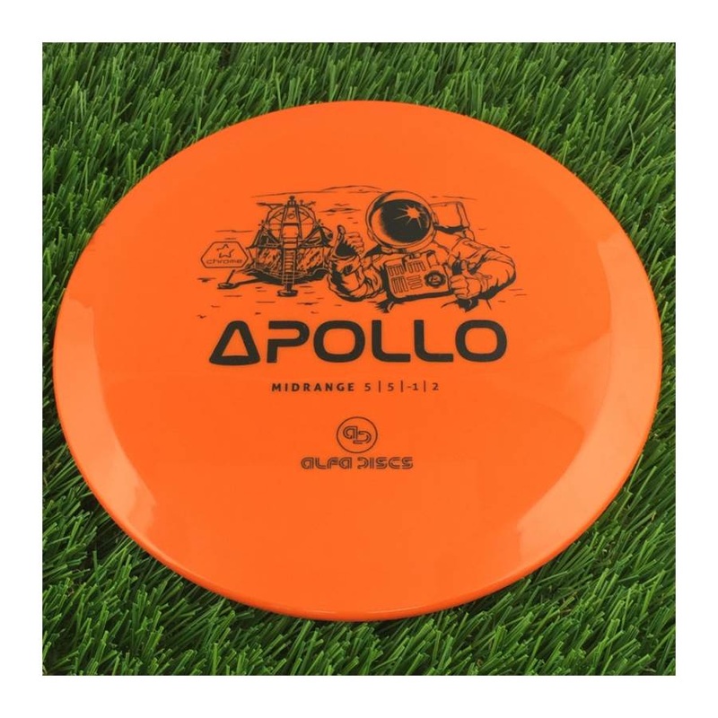 Alfa Chrome Apollo with Special Edition Astronaut Stamp – 174g – Solid Orange