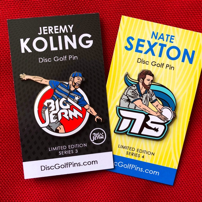 Big Sexy Disc Golf Pin Set – Big Jerm Series 3 & Sexton Series 4