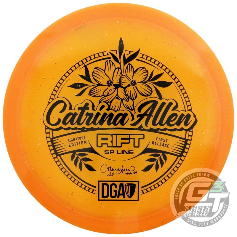 DGA Limited Edition Catrina Allen Signature Edition SP Line Rift Midrange Golf Disc