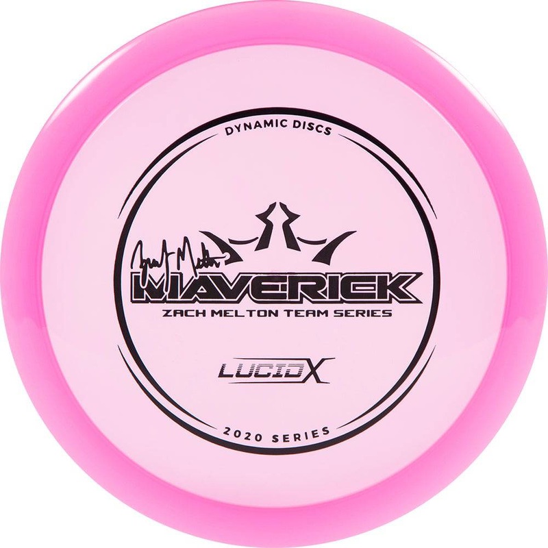 Dynamic Discs Limited Edition 2020 Team Series Zach Melton Lucid-X Maverick Fairway Driver Golf Disc