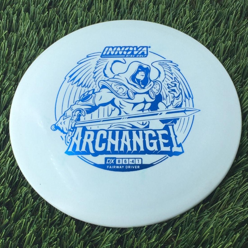 Innova DX Archangel with Burst Logo Stock Stamp – 147g Pale Blue