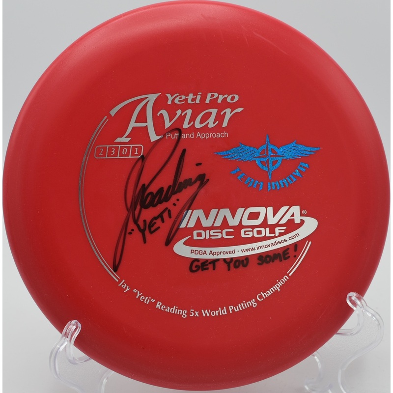 Yeti-Pro Aviar (Team Stamp Signed By Jay Reading) Get you some!  (Penned)