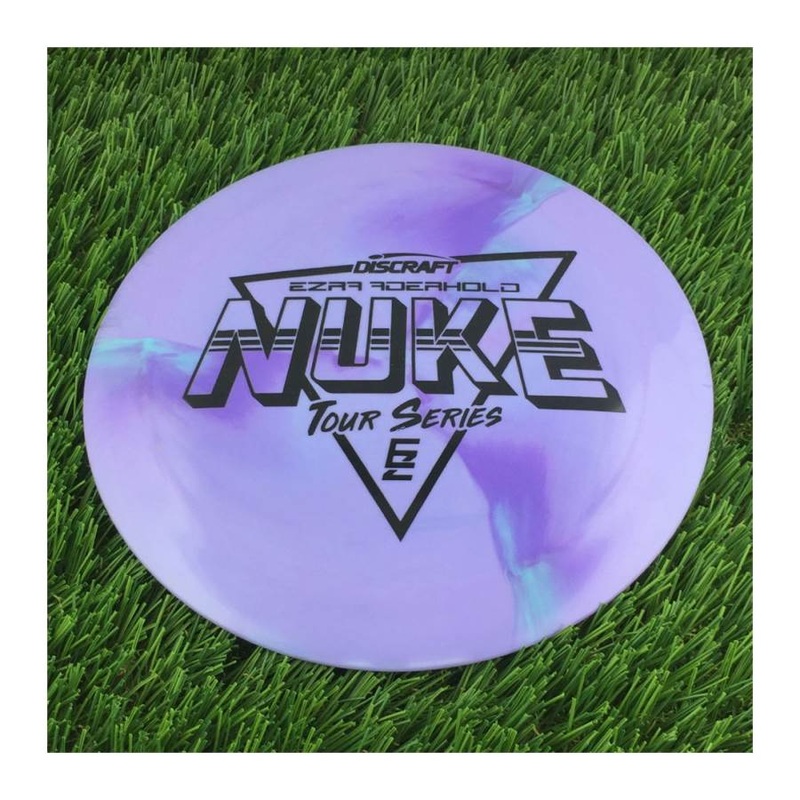Discraft Nuke | ESP Swirl with Ezra Aderhold Tour Series 2022 Stamp | Distance Driver