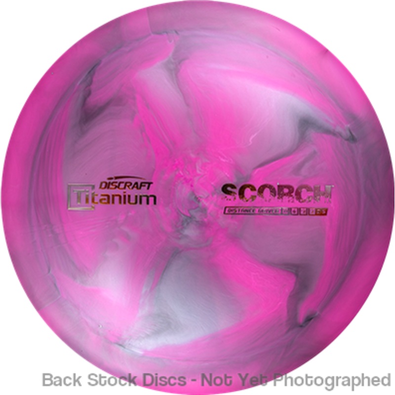 Discraft Ti Blend Titanium Scorch Distance Driver (Stock Stamp) [Back Stock Inventory – Disc and Stamp Color WILL VARY]