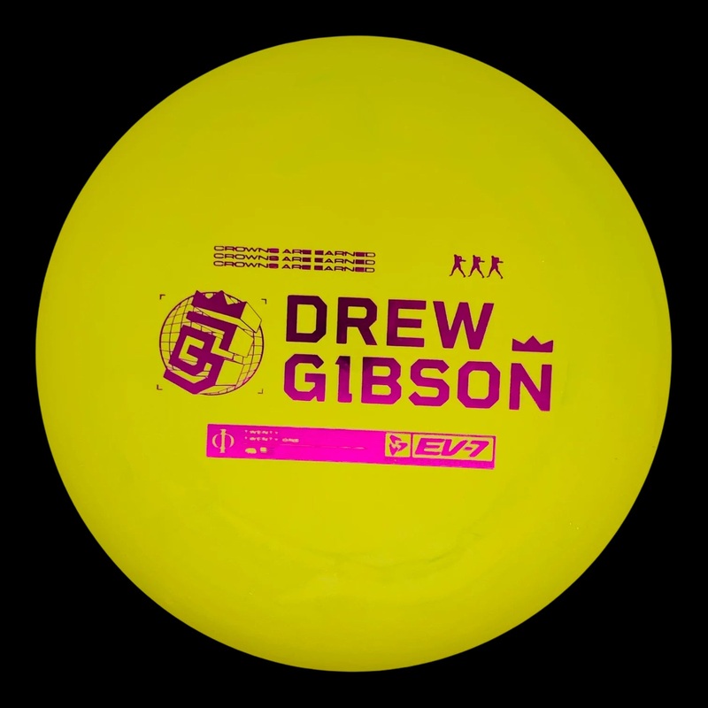 EV-7 OG Base Phi – Drew Gibson Crowns Are Earned Stamp