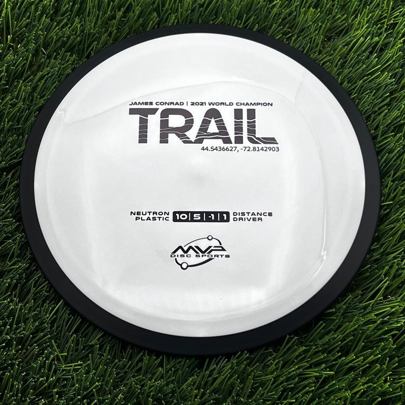 MVP Neutron Trail with James Conrad | 2021 World Champion | 37.7155474,-119.676854 Stamp – 169.9g – White