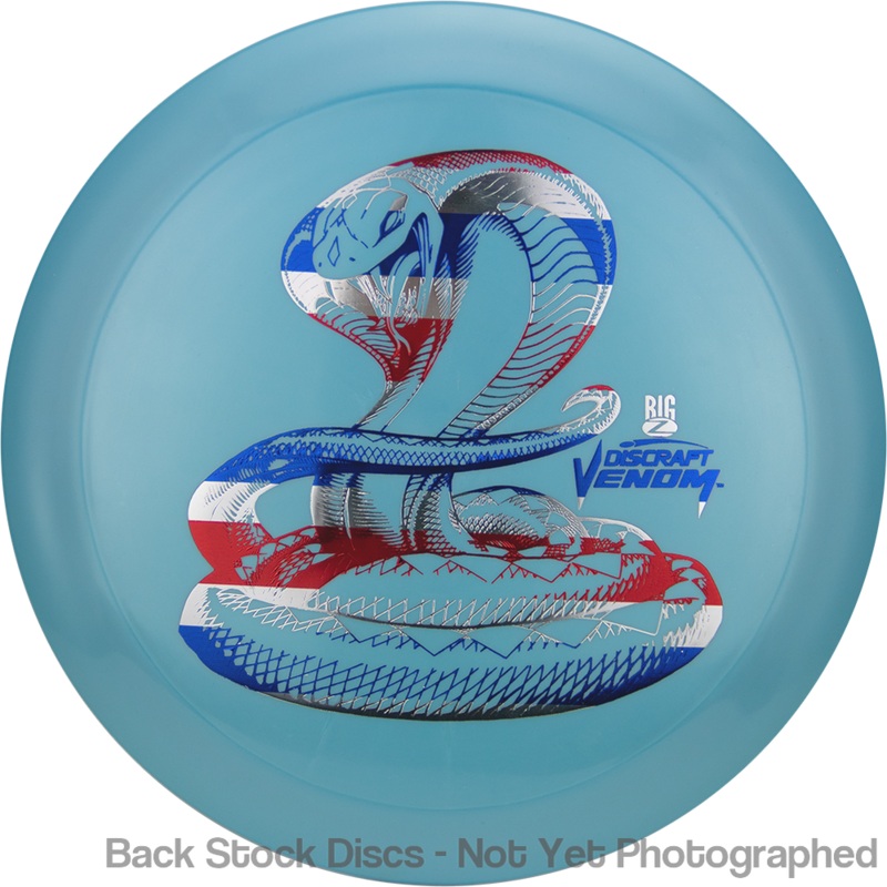 Discraft Big Z Collection Venom Distance Driver (Stock Stamp) [Back Stock Inventory – Disc and Stamp Color WILL VARY]