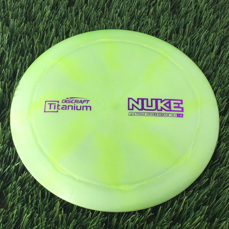 Discraft Ti Blend Titanium Nuke – 174g Light Green