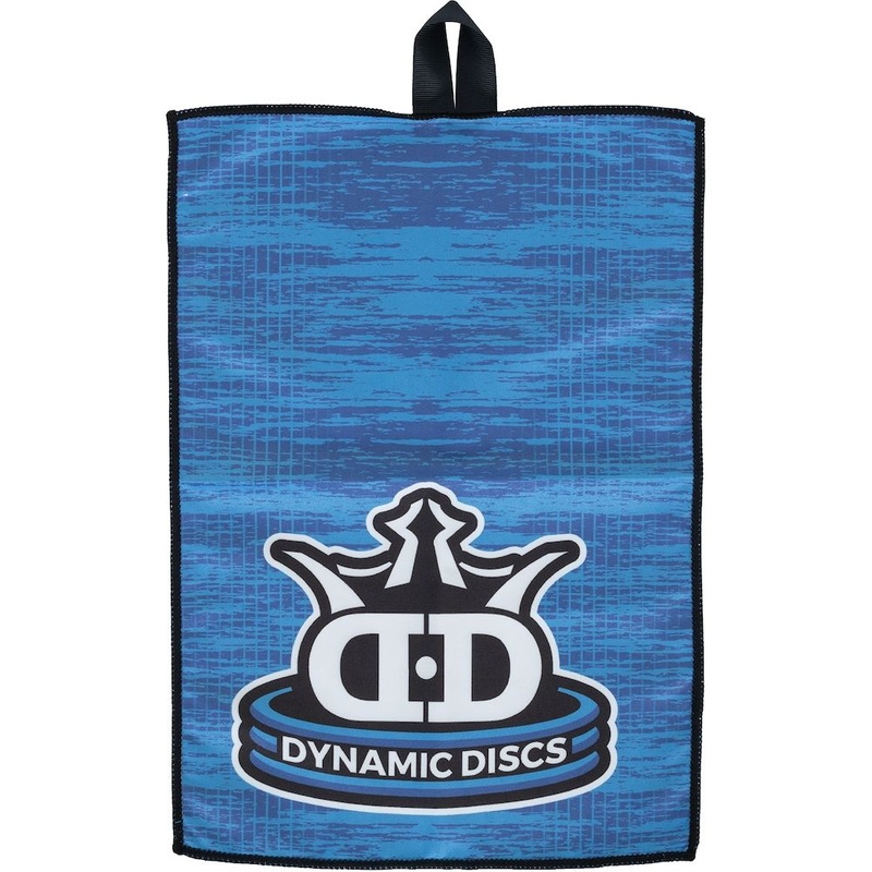 Dynamic Discs Quick Dry Towel Blue Scratch Camo