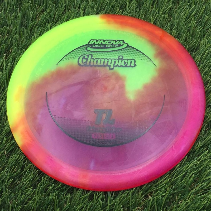 Innova Champion I-Dye TL with Circle Fade Stock Stamp – 167g – Red and Yellow Dyed