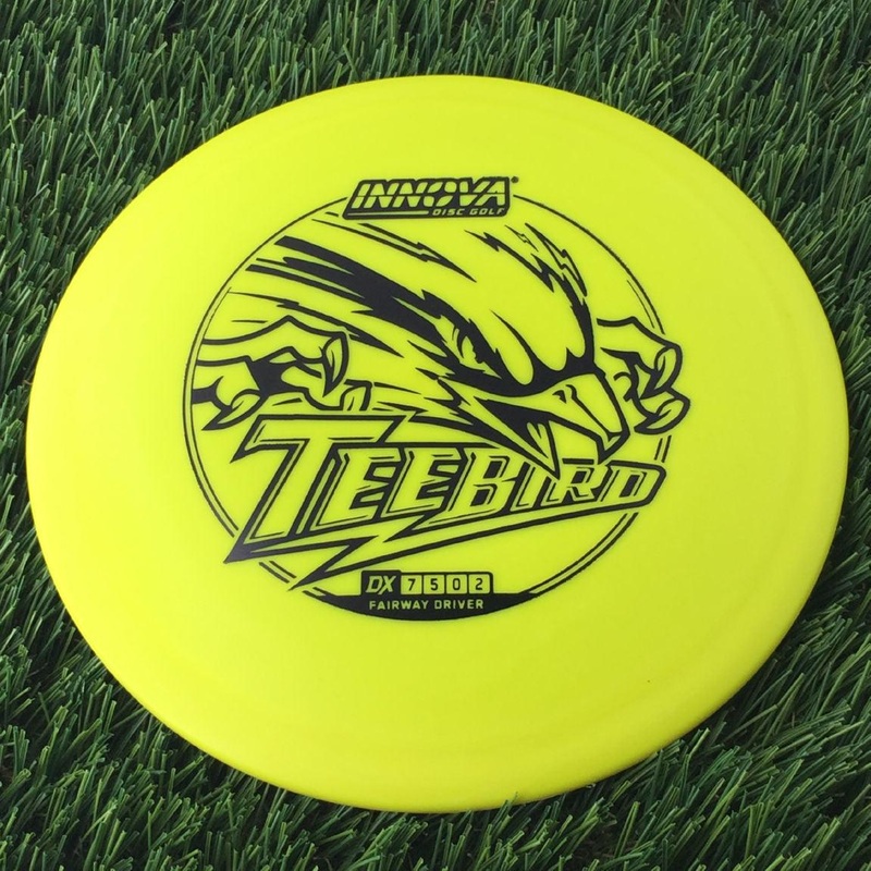 Innova DX Teebird with Burst Logo Stock Character Stamp – 165g Yellow
