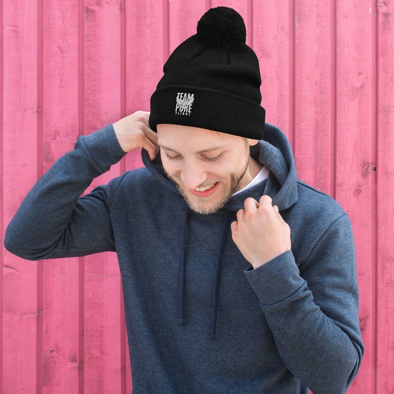 Team Pure Flight Pom-Pom Beanie