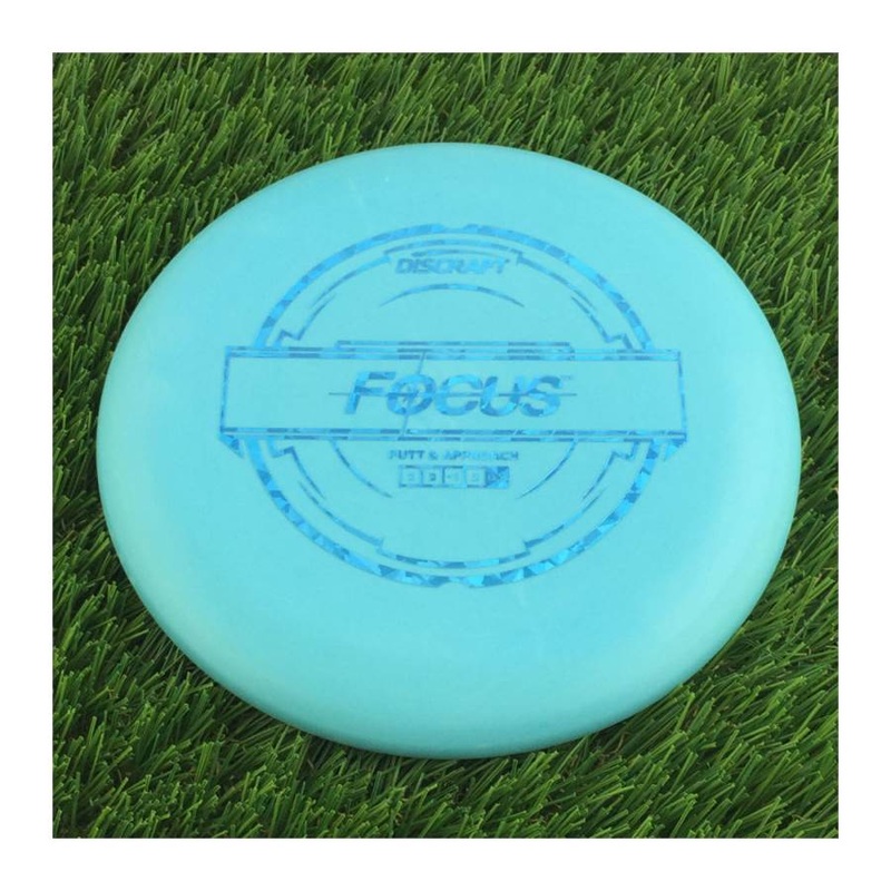 Discraft Putter Line Focus – 172g – Solid Turquoise Blue