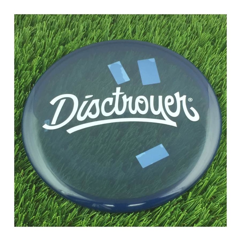 Disctroyer A-Medium Sparrow P&A-3 with Disctroyer White Script Stamp – 167g – Translucent Blue