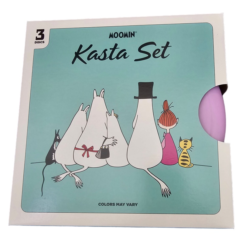Kastaplast 3 Disc Set – Moomin Characters