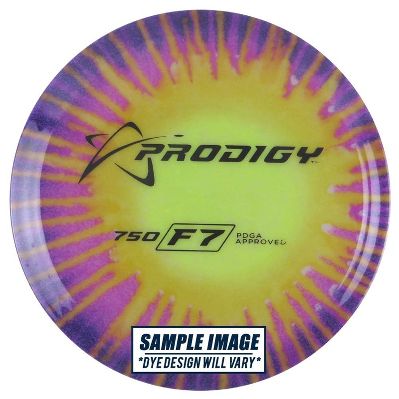 Prodigy Tie-Dye 750 Series F7 Fairway Driver Golf Disc