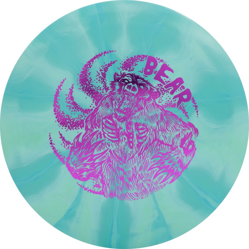 Westside Limited Edition Final Lunge Stamp Revive Burst Bear Fairway Driver Golf Disc