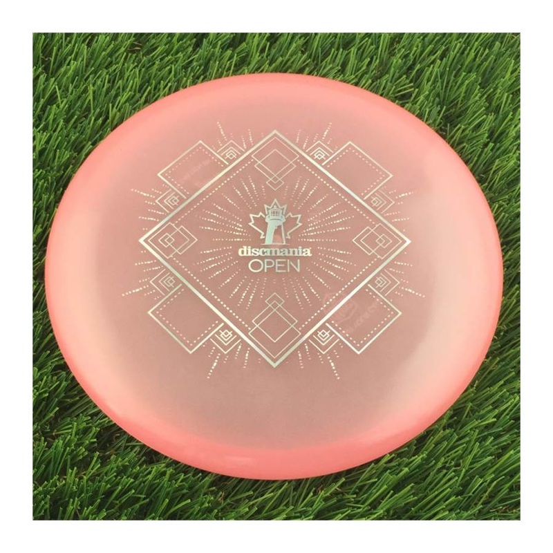 Discmania C-Line Color Glow P2 with Discmania Open 2023 Stamp – 171g – Translucent Pink