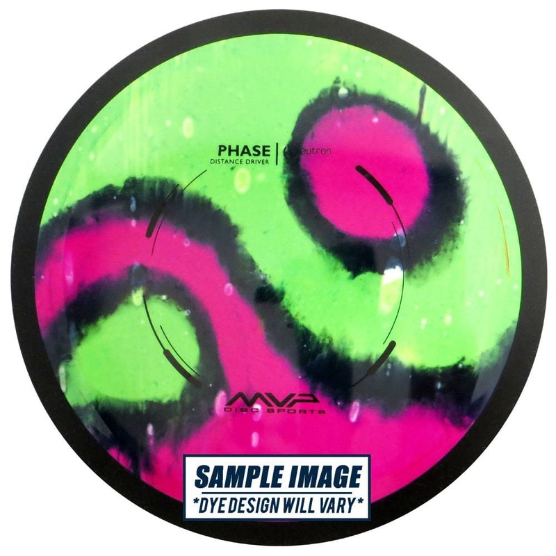 MVP Tie-Dye Neutron Phase Distance Driver Golf Disc